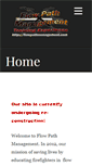 Mobile Screenshot of flowpathmanagement.com